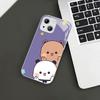 D-DUDU Мультяшный B-BUBU Чехол для телефона Закаленное стекло Для Iphone 14 13 12 11 Pro Mini XS MAX 14Plus X XS XR Чехол