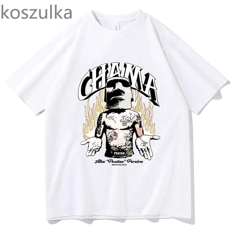 Футболки Alex Pereira Streetwear Hip Hop Fashion Футболки Футболки для мужчин и женщин Унисекс Oversize Лето Печатный короткий рукав