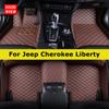 DOODRYER Custom Car Floor Mats For Jeep Cherokee Liberty 1984-2024 Auto Carpets Foot Coche Accessorie
