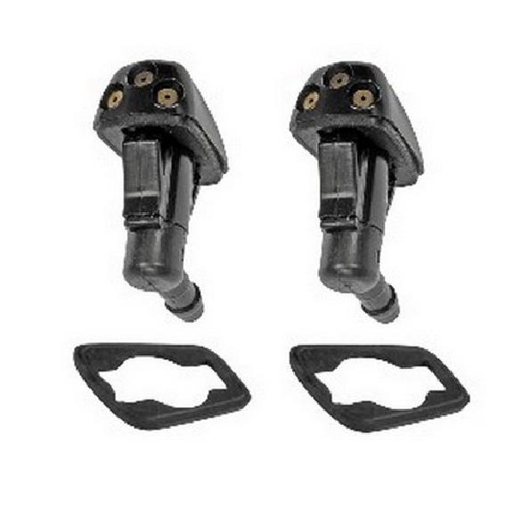 2 Pc Windshield Washer Nozzle Front 3 Holes Fits: Hyundai Tucson 2005-2009