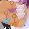 Butterfly/Round/Oval Shape Crystal Silicone Mold Drop Earring Molds Ear Jewelry Moulds for DIY Jewelry Making and Crafts