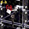 Transparent Acrylic 30-Door Storage Cabinet