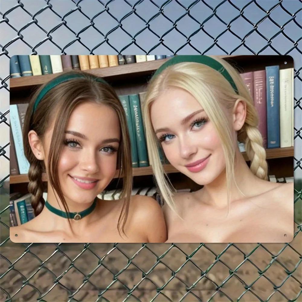 Linte Home Алюминиевая табличка 20x30 см Большая прочная наружная фотопанель Настенное искусство для кафе Бара Ретро Декор