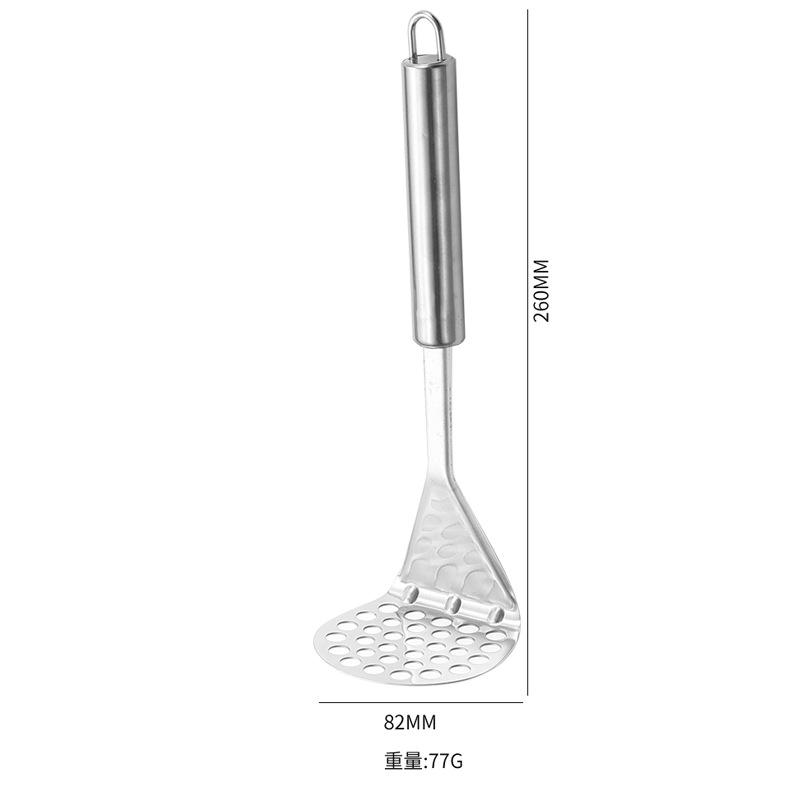1шт ручная толкушка для картофеля, пластиковая прессованная толкушка для картофеля, портативный кухонный инструмент для детской еды, фруктов, выпечки, кухонных принадлежностей