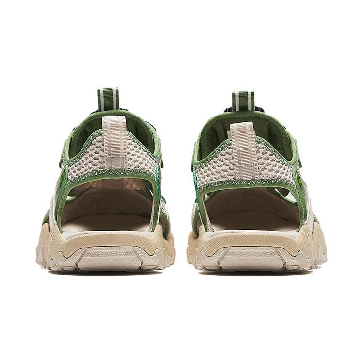 Anta Удобные дышащие детские сандалии Rebound Детские сандалии Белые Зеленые A312426909-3