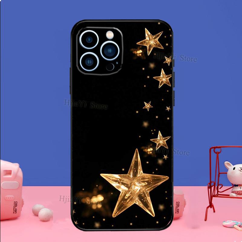 Чехол для телефона с яркими звездами для iPhone Samsung Galaxy Redmi Xiaomi Oppo OnePlus Note SA 7 8 9 10 11 12 13 14 20 21 22 23 53 54 Pro Max Plus Ultra