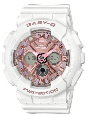 Часы Casio BABY-G, Белые, BA-130-7A1JF