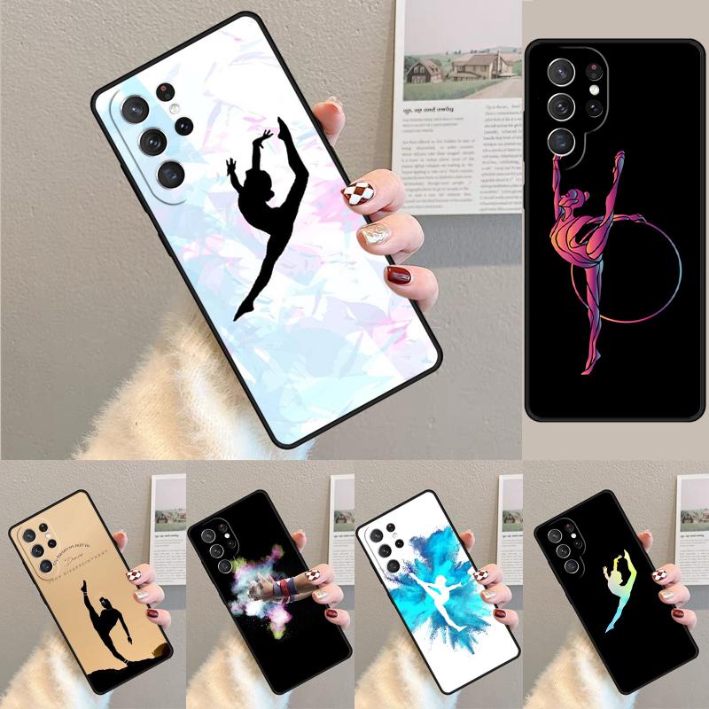 Чехол для телефона Гимнастика Танцы для Samsung Galaxy note 10 pro S26 Ultra S23 S24 FE S25 S21 S22 PLUS ударопрочный Чехол