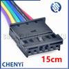 6 Pin Automotive Trunk License Plate Light Connector Steering Wheel Plug 1719684-1 1703874-1 4B0971978B 4B0 971 978 for VW BMW
