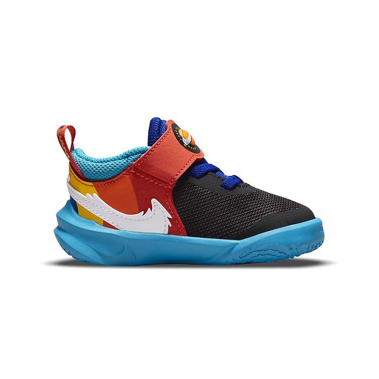 Space Jam X Nike Team Hustle D10 SE TD Tune Squad Baby Sneakers Multi-Color Black Hyper-Royal DH8054-001