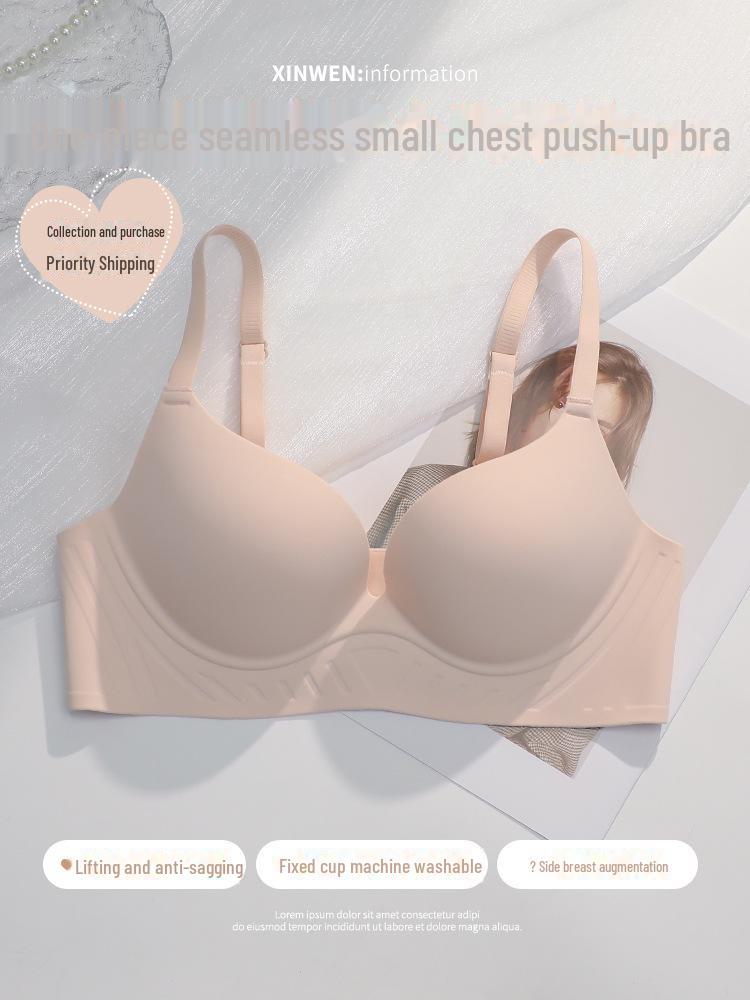 Комплект цельного бесшовного нижнего белья для девочек с поддерживающим бюстгальтером