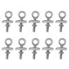 10 шт. Высокоуглеродистая сталь Велосипеды Регулировочный болт цепи Крепеж Натяжитель велосипедной цепи