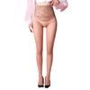 Women High Waisted Stockings Seamless 0.01 Ultra-Thin Transparent Pantyhose Sexy Lace Waist Smooth Velvet Deep Crotch Sockings
