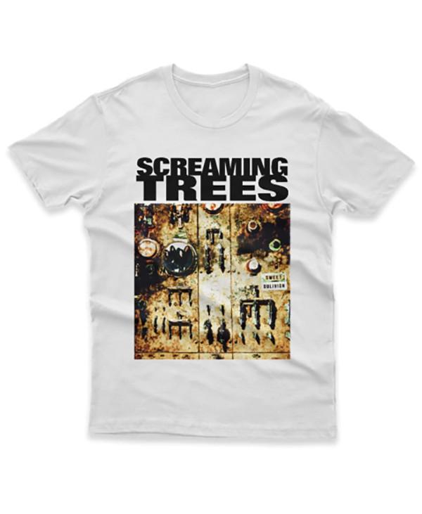 Очень редкая футболка группы Screaming Trees Sweet Oblivion Размеры от S до 5XL NZL679 Унисекс Футболка
