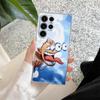 Japan O-One Piece Luffy Gear 5 S26 Ultra Case For Samsung Galaxy S25 S26 S24 S23 Ultra S22 S20 Plus S21 FE A57 Clear Phone Cover