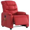 VidaXL Fauteuil de Massage Inclinable Électrique, Chaise de Relaxation avec Dossier, Siège avec Accoudoirs Salon, Moderne, 3206597