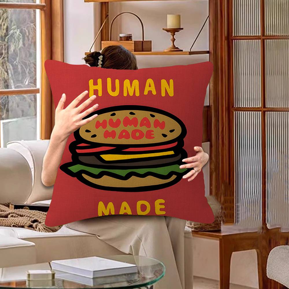 Fashion HHuman MMade Pillow Cover for Bedroom Room and Living Room Sofa Decorative Cushion Cover