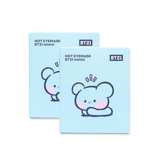 BT21 Маска для глаз Minini Hot Eye, 5 шт.*2 коробки