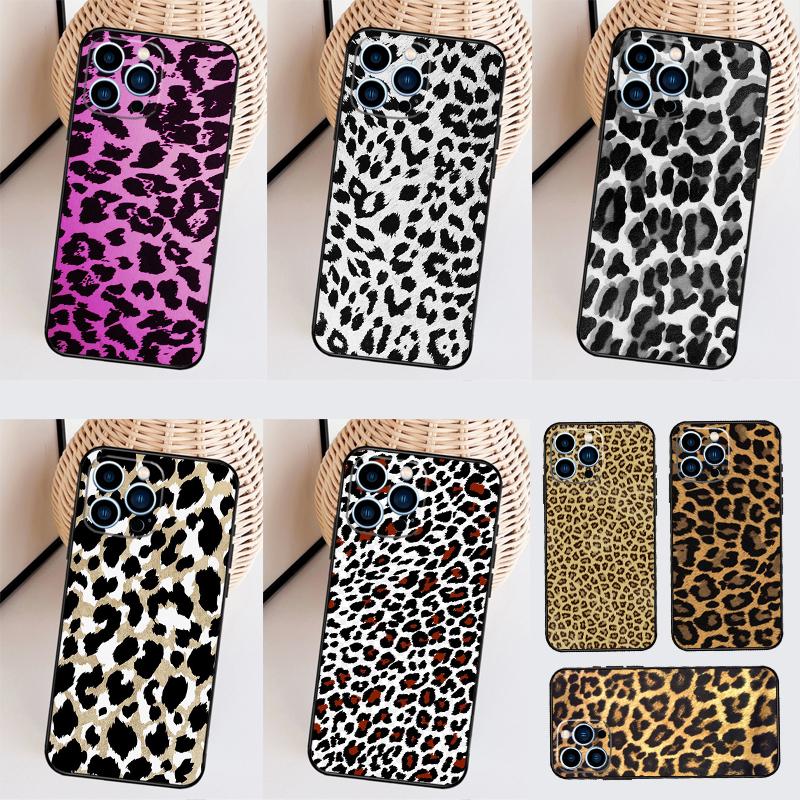 Чехол с леопардовым принтом для Samsung Galaxy M52 M32 M12 M54 M34 M14 M35 M56 M06 M55 M15 M11 M13 M16 M36 M31 M53