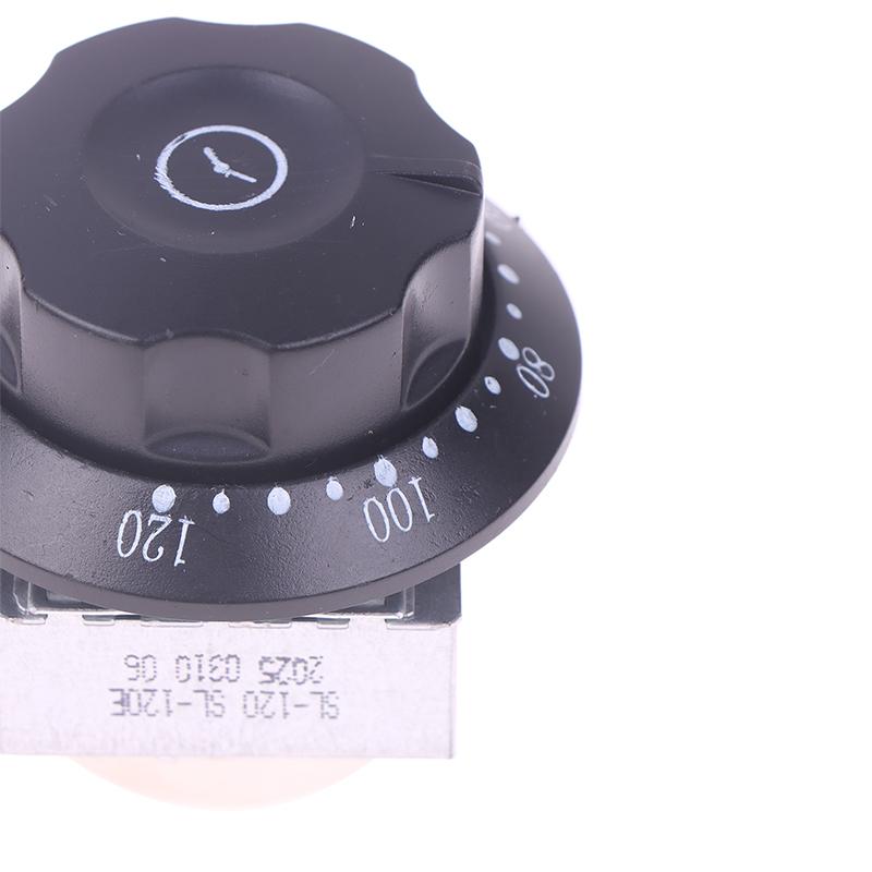 1 шт. 60/90/120 мин. Переключатель-таймер с ручкой для микроволновой печи со звонком, механический переключатель времени, детали для духовки, шкафа для подогрева, дезинфекционного шкафа