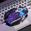 Wired 3200 DPI LED Backlight Ergonomic Mechanical Game Mouse for Computer Laptop