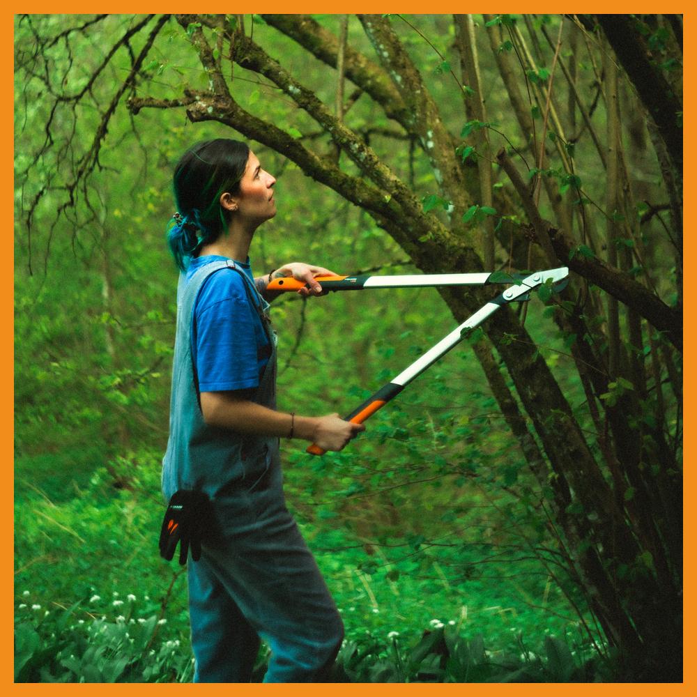 Fiskars Powergearx Lx98 Sekator Dźwigniowy Nożycowy L Do Gałęzi Krzewów