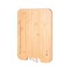 ZISIZ Большая бамбуковая разделочная доска с линейкой и точилкой