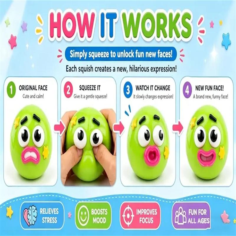 НОВИНКА Smushers Squishy, Игрушка-сквиши «Собачья мордочка» из коллекции Curiosities, Мягкая, Формируемая, Милая, Медленно восстанавливающая форму, Игрушка для сжатия, Расслабляющая, Сенсорная