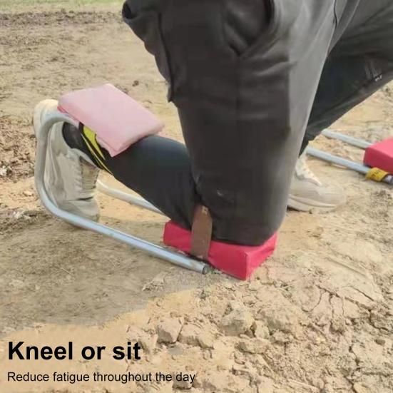 Коленное сиденье для садоводства, эргономичное, накладное, для каменщиков, переносное, подушка для коленей