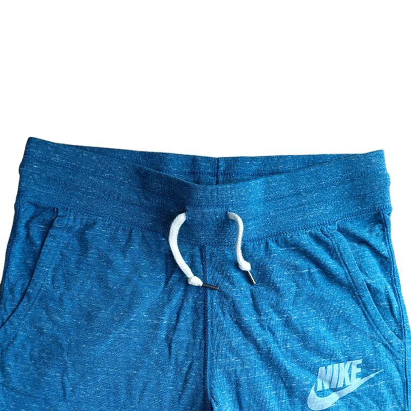 Nike Удобные влагоотводящие облегающие дышащие повседневные брюки женские низы синего цвета 904539-301