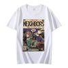 J Cole-Neighbours футболка с пародией и комиксами Band Cole Music Tour футболка с рисунком унисекс футболки унисекс в стиле Харадзюку в стиле панк хип-хоп топы унисекс