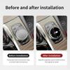 LJFJN1 Car Sticker Hot New 2025 M Logo Multimedia Knob Button Cover Decor Sticker For BMW X2 X3 X4 X5 X6 X7 F25 F26 G11 G12 G06 G07 F30
