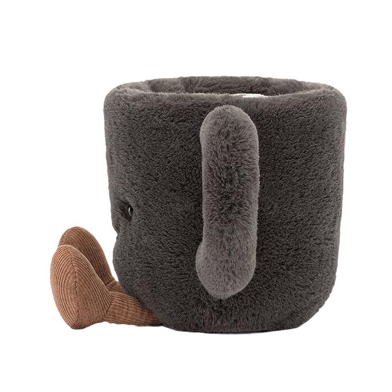Серия JELLYCAT Fun Items Кофейная кружка Креативная кукла Плюшевая кукла Высота 14 см