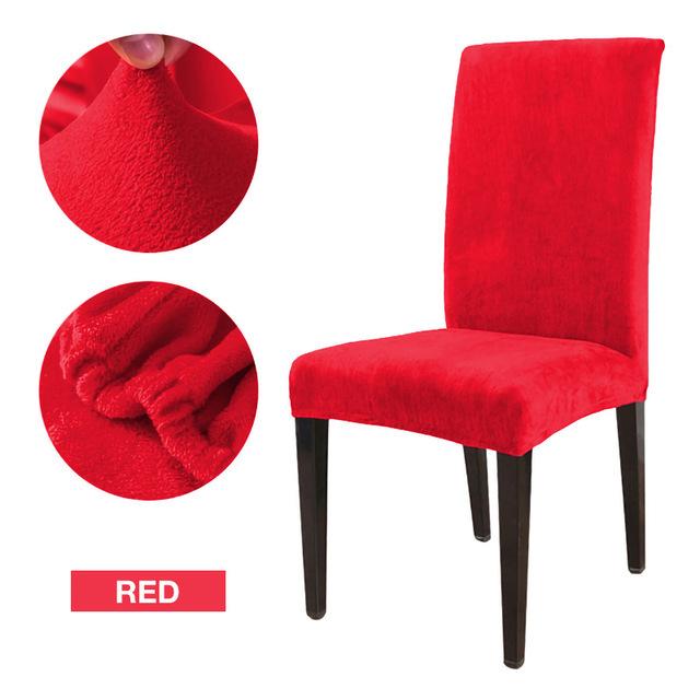 Фланелевой эластичный антигрязный чехол на стул в скандинавском стиле из спандекса для отеля, домашней вечеринки, свадебного банкета