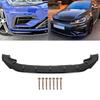 Glossy Black Front Bumper Lip Spoiler Refit for Maxton Style Splitter Fit for MK7MK7.5 GTD R