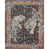 Jungle Tiger Plush Area Rug for Living Room and Bedroom Large Soft Floor Mat Machine Washable Coffee Table Carpet Home Decor