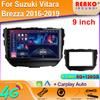 Android Car Radio 360 camera для Suzuki Vitara Brezza 2016-2019 GPS Auto Audio Player SPDIF 5G LTE NO DVD Receiver Bluetooth