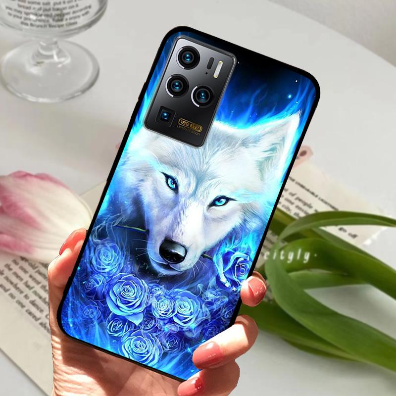For ZTE Axon 30 Ultra Phone Case Axon30 Animals TPU Silicone Soft Funda Back Cover For ZTE Axon 30 Pro 30s Protector Cases Coque