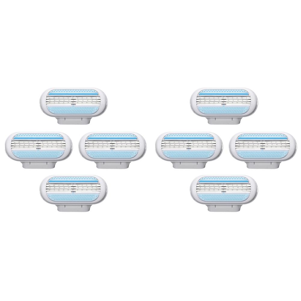 4-20 ШТ. Женские Лезвия для Бритья 3-Слойное Безопасное Лезвие Головка Бритвы Удаление Волос Сменная Головка Женские Лезвия для Бритья для Бритвы Venus