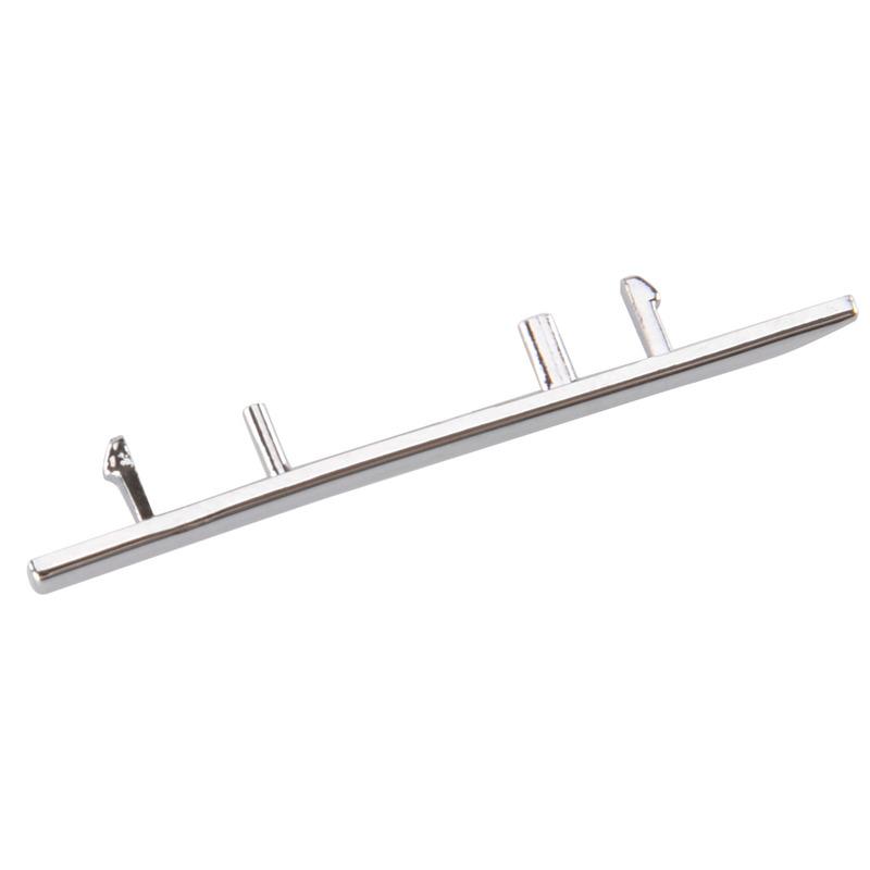 A/C TEMP Control Switch Button Trim Strip Bright Silver Fit For Mercedes-Benz E-Class W212 2008-2014