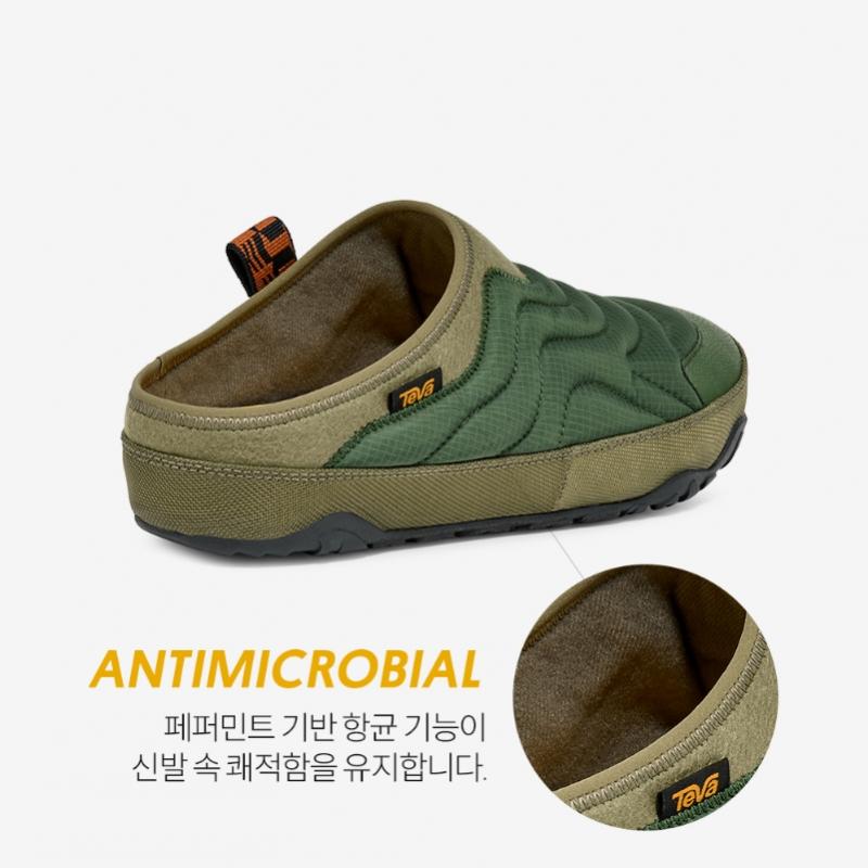 Teva Мужские зимние утепленные тапочки-мюли Stvm2539596 dSf