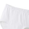 KQ5031 White of Comfortable All Elastic Made In Deodorizing [Gunze] Men's (Set 3) M, Briefs, Seasons, Year-Round, Waist, Pants, 100% Cotton, Japan,