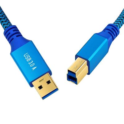 Кабель USB 3.0 для принтера A Male B Male Printer HDD-BOX CD-ROM Кабель USB3.0 для передачи данных A To B Male USB 3.0 Кабель для печати USB3 0,3–5 м