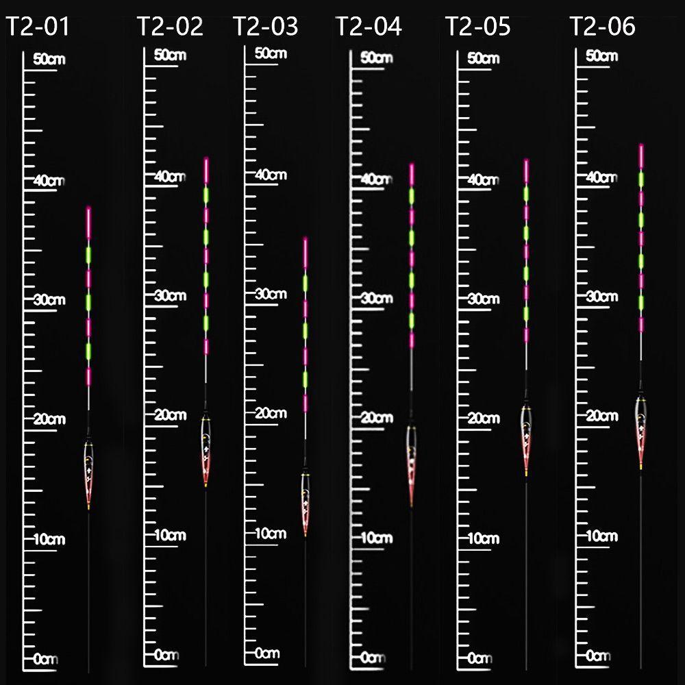 Nano Glowing Night Electric Fishing Float Fishing Float Tube Fishing Bobber LED Fishing Float