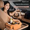 Универсальный чехол на подлокотник автомобиля, несколько отделений, простая установка, чехол на центральную консоль автомобиля с 2 подстаканниками