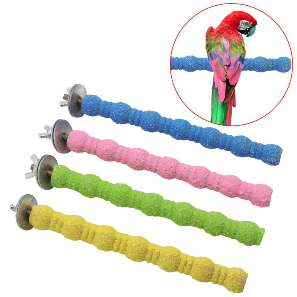 Для жердочек для птичьих клеток платформа шлифовальная жевательная игрушка жерди подставка для птиц стойка