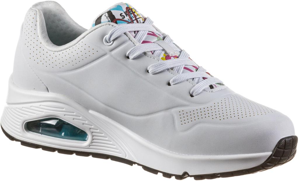 Skechers X JGoldcrown Sneakers: Uno - Spread the Love Uno Spread the Love (155507) White