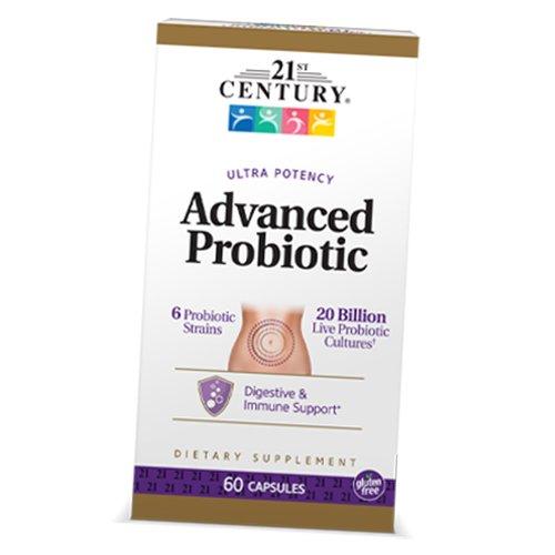Пробиотики, Advanced Probiotic, 21st Century 60капс (69440005)