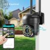 5GHz Wifi IP Kamera Tashqi 2MP AI Insonni Aniqlash Avtomatik Kuzatuv PTZ Kamera Rangli IR Tungi Ko'rish Uy Xavfsizligi CCTV Kamerasi