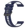 18mm 20mm 22mm Watch Band For Garmin Forerunner 265 265S Two-Color Silicone Watchband Strap for Garmin Venu SQ Venu 2 3S